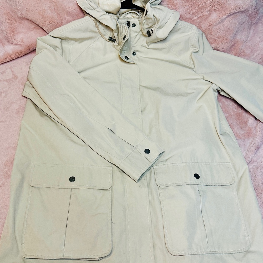 Levi's Light Beige Utility Hooded Jacket